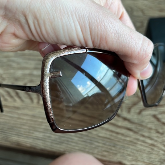 Fendi FS5150 Metal square sunglasses
